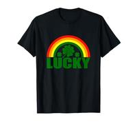 Trèfle à Quatre Feuilles Irlandais Porte-Bonheur - Fête de la Saint-Patrick en Irlande T-Shirt