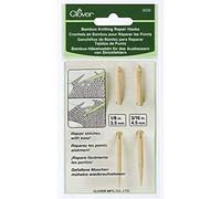 Trèfle à tricoter en bambou réparation Hooks-sizes 3,5 mm et 4,5 mm, d'autres, Multicolore