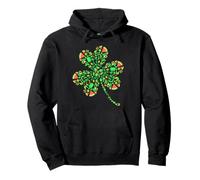 Trèfle de Choses Vertes colorées - Fête de la Saint-Patrick Mignonne Sweat à Capuche