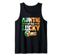Trèfle Irlandais Auntie of The Lucky One St Patrick Day Débardeur