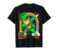 Trèfle irlandais pour enfants - Saint Patrick - Dabbing Leprechaun T-Shirt