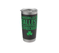 Trèfle Leprechaun du monde amusant pour la Saint-Patrick Gobelet isotherme en acier inoxydable double paroi
