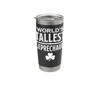 Trèfle Leprechaun du monde amusant pour la Saint-Patrick Gobelet isotherme en acier inoxydable double paroi