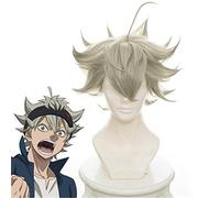Trèfle noir Anime Cosplay Asta Gridelin perruque courte Cosplay fibre résistante à la chaleur Cosplay perruques Costume accessoire + casquette de perruque
