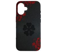 Trèfle noir Coque pour iPhone 16