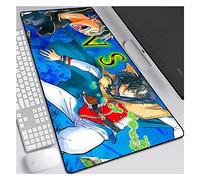 Trèfle Noir Tapis De Souris Anime Speed Gaming |Tapis De Souris XXL | 900 X 400Mm Grand Format |Base De 3 Mm D'Épaisseur | Précision Et Vitesse Parfaites, H