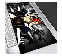 Trèfle Noir Tapis De Souris Anime Speed Gaming |Tapis De Souris XXL | 900 X 400Mm Grand Format |Base De 3 Mm D'Épaisseur | Précision Et Vitesse Parfaites, S