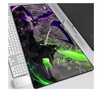 Trèfle Noir Tapis De Souris Anime Speed Gaming |Tapis De Souris XXL | 900 X 400Mm Grand Format |Base De 3 Mm D'Épaisseur | Précision Et Vitesse Parfaites, G