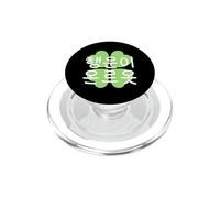 Trèfle Porte-Bonheur coréen - Souvenir esthétique PopSockets PopGrip pour MagSafe