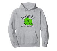 Trèfle pour la Saint-Patrick Vert Noir Orange Sweat à Capuche