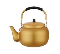 TREGOO théière Théière en Aluminium Jaune Maison gaz bouillant Bouilloire beauté santé thé infuseur cruche de Riz Pot de vin Chaud