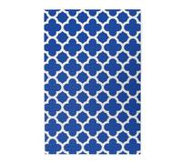 Treillis à Quatre Feuilles Bleu Cobalt, Puzzles de 1000 pièces en Bois, Jeu Familial, décoration Murale pour Adultes et Adolescents