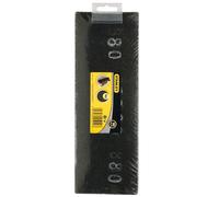 Treillis abrasif K80 x 10 pièces - STHT0-05929 - STANLEY