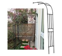 Treillis d'arche de jardin en métal pour plantes grimpantes, support décoratif robuste pour améliorer la beauté du jardin extérieur