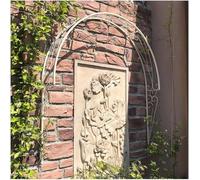 Treillis d'arche de jardin pour plantes grimpantes - Pergola semi-circulaire robuste pour vignes, roses, amélioration des entrées de porte et de fenêtre