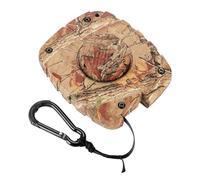 Treillis de chasse à l'arc silencieux - Support d'arbre rétractable Gear Lifter Pulley System, Outil d'accessoires pour cordon de serrage silencieux | Enrouleur portable pour équipement de