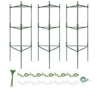 Treillis de grimpantes, treillis pour grimpantes en plein air | Treillis de rose grimpant,Rostiway métal rose buisson légumes support pour légumes pois petite pas lourde