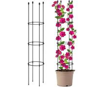 Treillis de Jardin 1 Ensemble de Treillis Jardin empilables, rosiers épissables à l'infini for Fleurs grimpantes, légumes, intérieur et extérieur(Height 85cm)