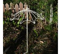 Treillis de jardin antique en fer antirouille robuste pour roses grimpantes, vignes et légumes - Design vintage pour plantes en pot et décoration extérieure