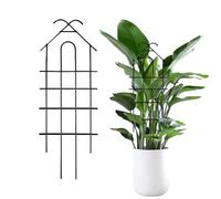 Treillis de jardin : construction mais robuste, design décoratif, cadre multifonction, longue durée | Support de vigne grimpant pour fleurs, légumes, jardin de terrasse, serre