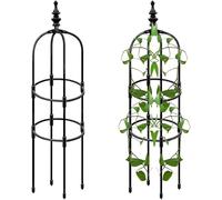 Treillis de Jardin d'obélisque Tour, Piquet Support rosiers en Arc 90/120/150 Cm, for clématites, Jasmin, Pois Senteur