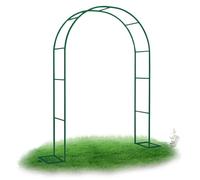 Treillis de jardin en acier inoxydable pour plantes grimpantes - 2,2 m/2,3 m - Durable - Arche de mariage - Pour intérieur/extérieur - Résistant aux intempéries - 1,2 x 2,2 x 25 cm