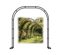 Treillis de jardin en métal pour plantes grimpantes, 100 cm x 220 cm, support décoratif pour roses et vignes de mariage, par décoration robuste pour plantes d'extérieur