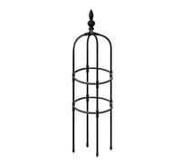 Treillis de jardin en noyau métallique - Support pour plants en cage à tomates - Treillis pour obélisque, aide à l'escalade en treilis | Diamètre pour protection anti-basculement des légumes, fruits