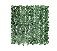 Treillis de jardin extensible personnalisable avec fausses feuilles - Panneaux de clôture d'intimité réglables pour mariages, événements et décoration extérieure, écran mural haie verte à couper