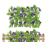 Treillis de Jardin Extensible, Treillis Extensible d'extérieur,Treillis de Jardin végétal - Multifonctionnel d'extérieur pour Fond de Verte, Mur, Balcon