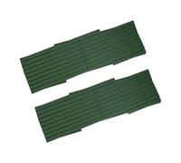 Treillis de jardin extensible vert et grille de support pour plantes en PVC. Clôture murale réglable pour roses et vignes. Panneau de barrière pour parterre de fleurs extérieur, 1,8 m x 30 cm (2
