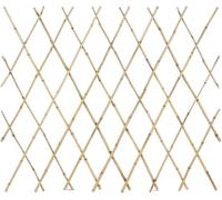 Treillis de jardin pliable en bambou - Aide à l'escalade - Support de fleurs