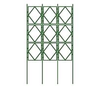 Treillis de jardin pliable pour plantes grimpantes, support robuste pour vignes, fleurs, concombres dans des plates-bandes surélevées, support de plantes réglable en hauteur