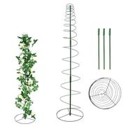Treillis de jardin pour escalade, poteau étanche et résistant aux | Support de fleurs en pot pour vignes, haricots, tomates, clématites, rebord de fenêtre, balcon, serre