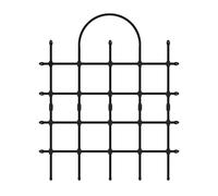 Treillis de jardin pour plantes grimpantes - Support de terrasse pour roses, clématites, gloires du matin et légumes - Cadre d'escalade polyvalent pour plantes en pot