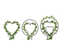 Treillis de jardin, support métallique artistique pour vignes - Petit espalier de jardin, pour jardinage familial à la maison et à l'intérieur et à l'extérieur