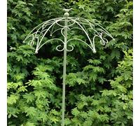Treillis De Jardin Vintage Forme Parapluie, Antique Treillis en Fer Résistant À La Rouille pour Plantes en Pot, Support De Plantes en Métal, pour Rosier Grimpant Vigne Légumes 、(Green)