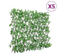 Treillis de lierre artificiel - VIDAXL - Extensible 180x30 cm - Vert - Décoration jardin - Intimité