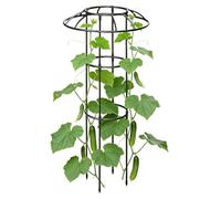 Treillis de Parapluie - Cadre Vertical, Tour de pour Vigne, Support antirouille avec Support Stable, Structure de Jardin, échafaudage décoratif pour clématites, Culture de légumes et Culture