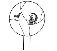 Treillis de plantes stable antirouille pour Halloween, intérieur et extérieur, support pour fleurs, vigne, fer et métal antirouille déformé