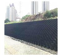 Treillis de stabilisation pour Gravier pour allée et terrasse - Grille alvéolaire Extensible pour Gazon, Roches et pavés - Terre 6 x 6 m pour Remplissage de Gravier