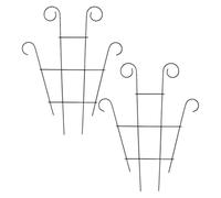 Treillis de Support pour Plantes Grimpantes 2 Pièces | Structure Grille, Montage Rapide, pour Balcon et Culture en Pot, Soutien des Vignes et Rosiers
