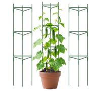 Treillis de tomates réglable de 152,4 cm, cage de jardin pour tomates, poivrons, serres, jardins, légumes, fleurs, poivrons, concombres
