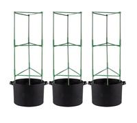 Treillis de tomates Robuste, Support Vertical pour grimpantes, Support de Vigne Pliable de 70 cm, Cadre en métal résistant à la Rouille, Aide à la Croissance des, Cage de Jardin pour