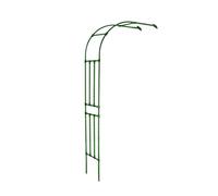 Treillis de tonnelle de 2,6 m, Arche de Jardin en métal, Support décoratif for Plantes Florales d'extérieur, entrée décorative for pelouse, Patio, Cour(1.2x2.4x0.4m)