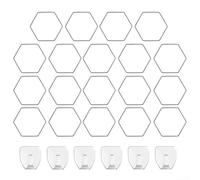 Treillis décoratif avec anneaux hexagonaux pour plantes grimpantes, design en acier inoxydable résistant aux intempéries avec crochet mural