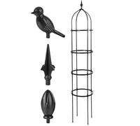 Treillis d'extérieur - Support de tour d'escalade à hauteur réglable | Treillis pour plantes | pour balcon, cour, extérieur, terrasse, intérieur, légumes, fleurs, vignes, culture