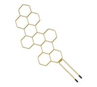 Treillis d'intérieur en métal pour grimpantes | Petit treillis pour plantes en pot pour jardin, jardin, vigne, rose, légumes, pois, concombres