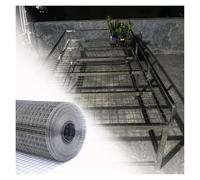 Treillis en acier inoxydable 304 - 3 cm/1,5 mm - Protection des plantes de jardin - Treillis métallique pour oiseaux - Clôture en fil d'acier durable (0,5 x 18 m) - Idéal pour une utilisation dans le