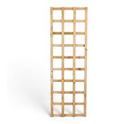 Treillis en bois 60 x 180 cm - Imprégné KDI - Aide au treillis pour plantes grimpantes, roses et clématites - Grille en bois résistante aux intempéries pour jardin, terrasse, brise-vue et mur de